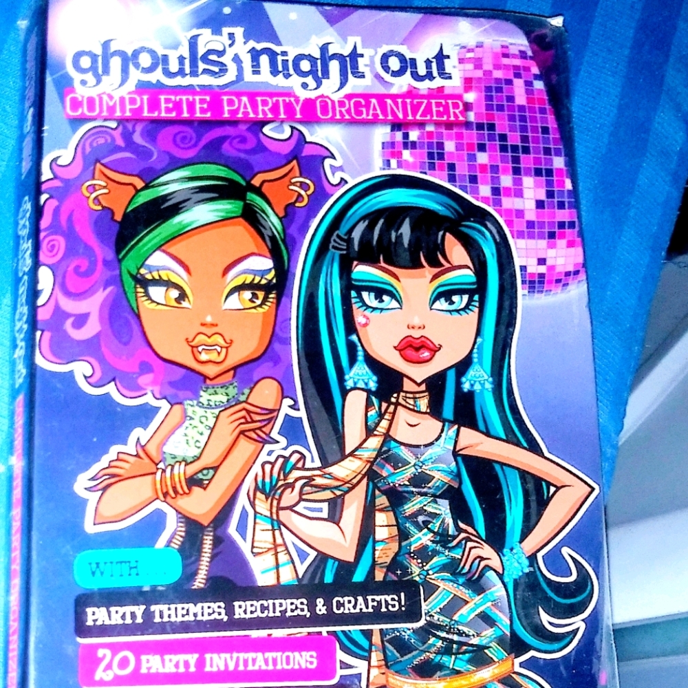 💜NEW! Monster High Party Organizer Set 💜